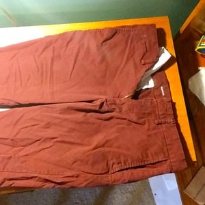 Old navy maroon chino pants